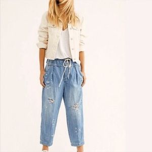 Free People distressed jeans